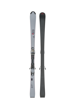 VAN DEER SL Ski – Slalom, präzise Kantenführung, Piste Race Feeling - Grau - inkl. FDT Race Pro Bindung